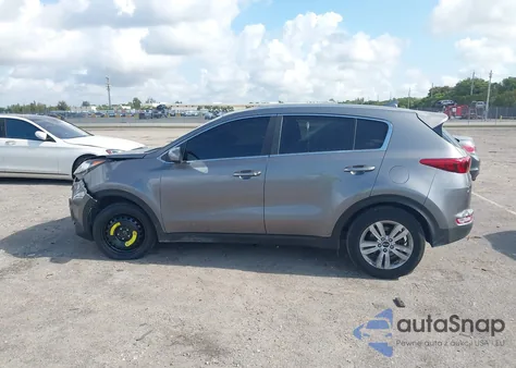 2017 Kia Sportage Lx z USA, uszkodzony, nr VIN KNDPM3ACXH7039209